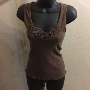 Old Navy embroidered tank top